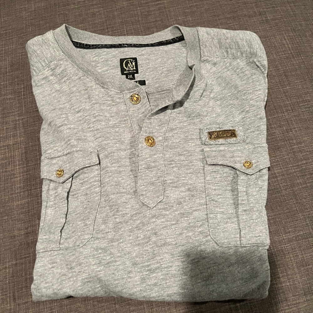 Gray long sleeve shirt - Picture 5 of 5